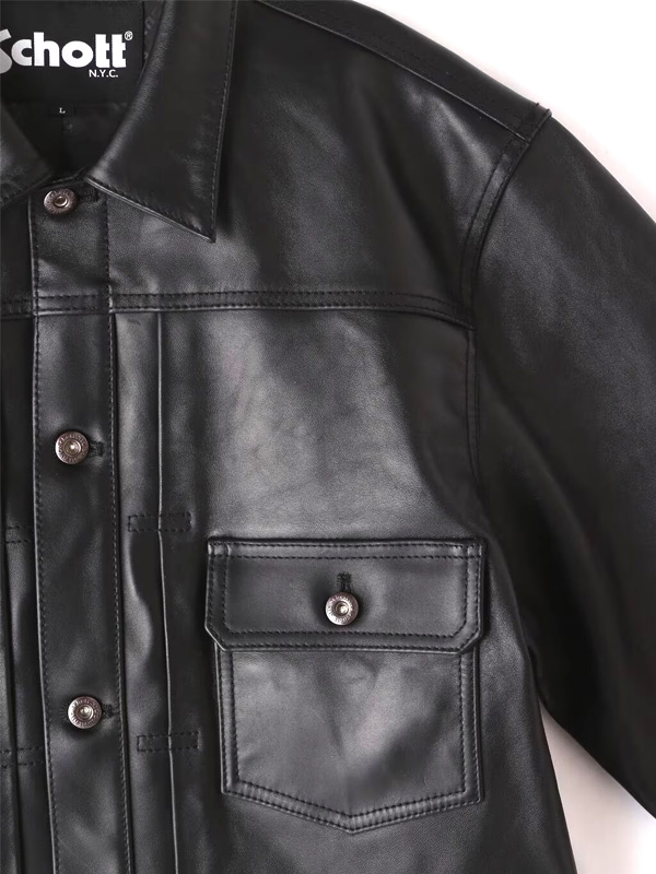 Schott N.Y.C ショット レザー ジャケット メンズ SHEEP LEATHER