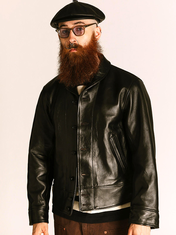 SCHOTT（ショット） レザー ジャケット コサックジャケット ショール