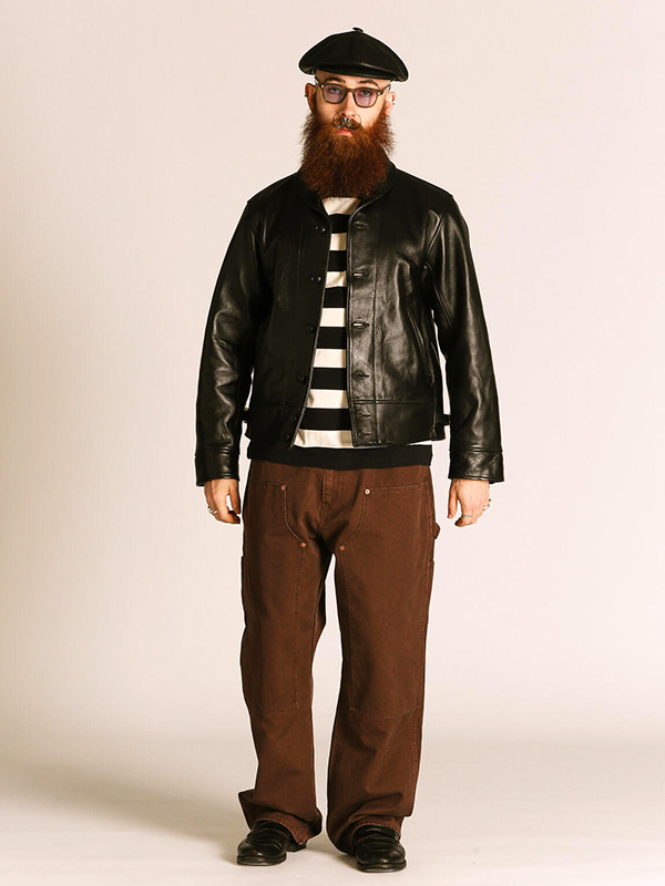 SCHOTT（ショット） レザー ジャケット コサックジャケット ショール