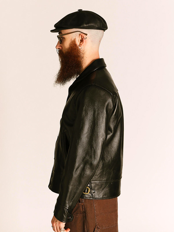 SCHOTT（ショット） レザー ジャケット コサックジャケット ショール