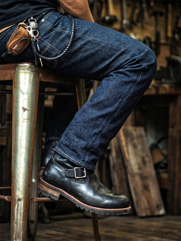Schott N.Y.C（ショット） Schott エンジニアブーツ 本革 ロング