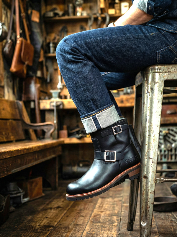 Schott N.Y.C（ショット） Schott エンジニアブーツ ショート丈 レザー