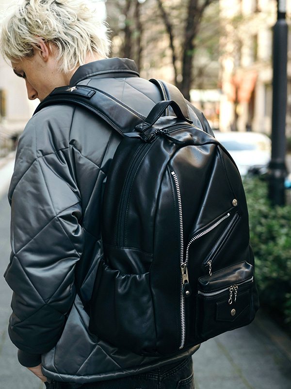 Schott ショット レザー リュック 大容...の詳細画像5