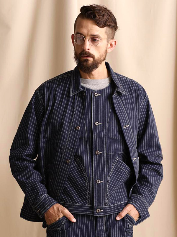 L*s様 schott ヒッコリーデニム　ジャケット SCHOTT（ショット） ヒッコリー ストライプ デニム ジャケット メンズ