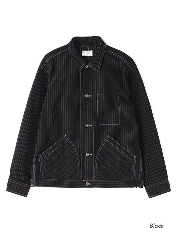 SCHOTT（ショット） ヒッコリー ストライプ デニム ジャケット メンズ