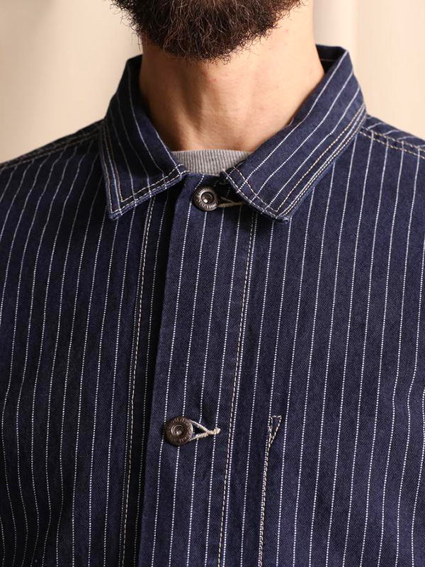 SCHOTT（ショット） ヒッコリー ストライプ デニム ジャケット メンズ
