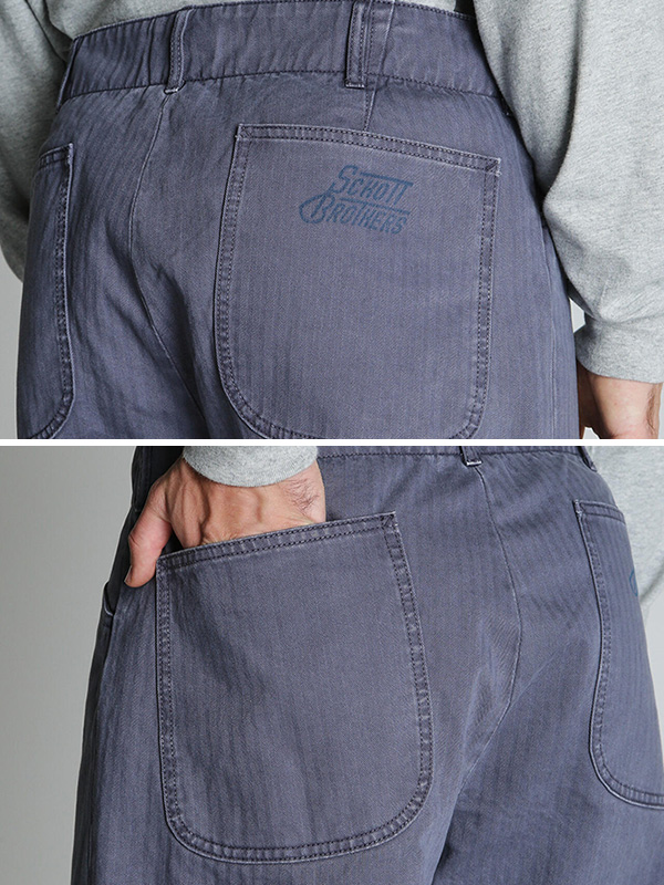 Schott N.Y.C（ショット） Schott ヘリンボーン パンツ ワーク
