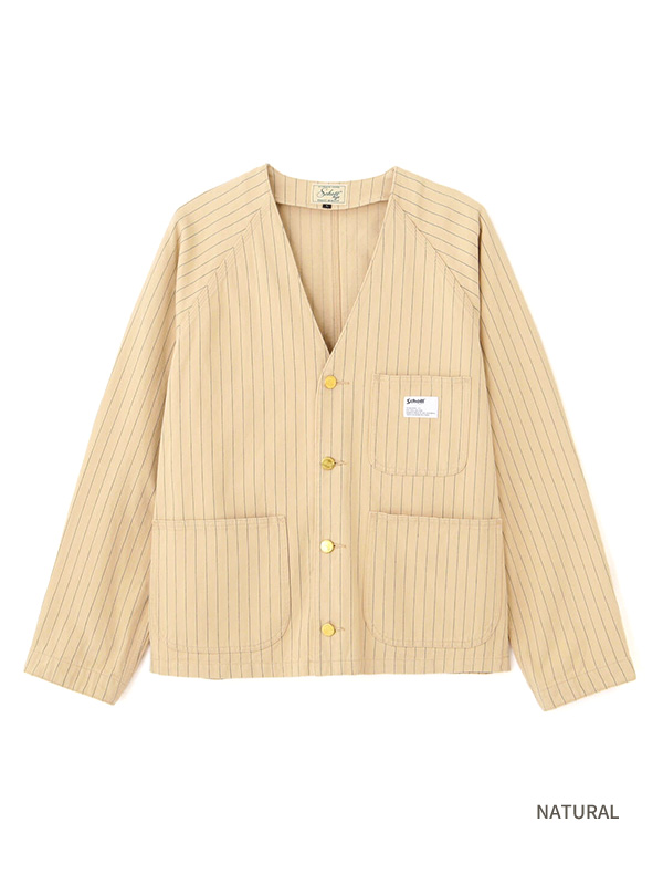 SCHOTT（ショット） ストライプ ジャケット ワーク エンジニア
