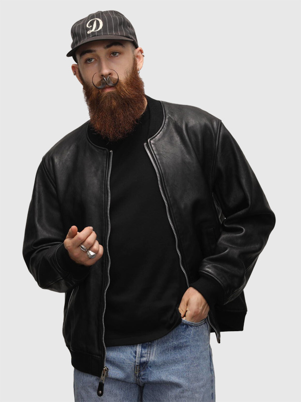 Schott ショット レザー ジャケット MA-1 バワリー 羊革 ラム SCHOTT（ショット） レザー ジャケット MA-1 バワリー 羊革 ラム