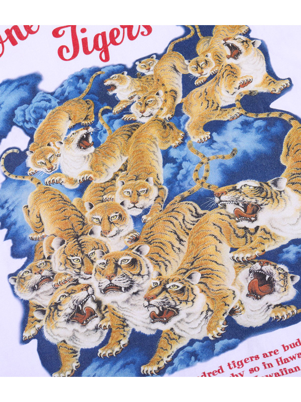 SUN SURF サンサーフ Tシャツ 半袖 百虎 ONE HUNDRED TIGERS メンズ