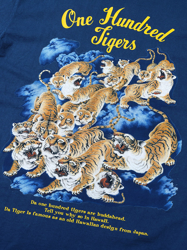 SUN SURF サンサーフ Tシャツ 半袖 百虎 ONE HUNDRED TIGERS メンズ