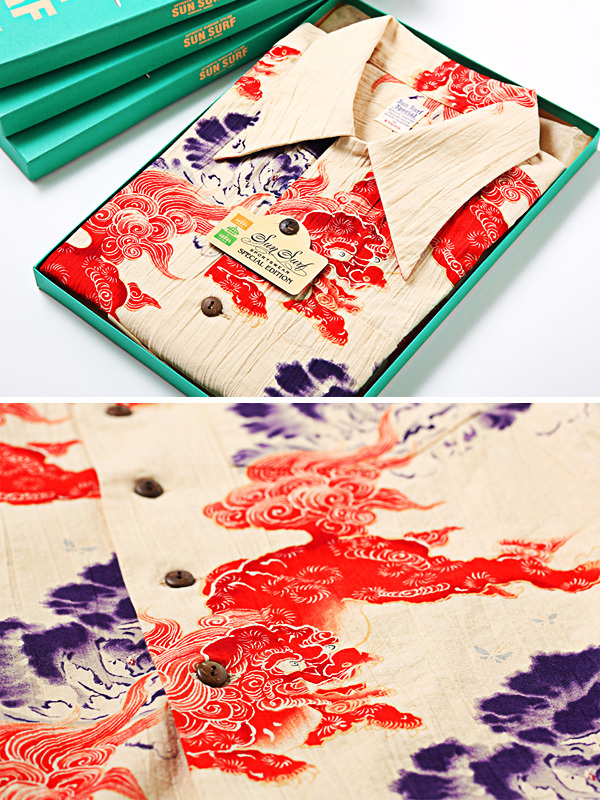 Sun Surf Special Edition アロハシャツ 唐獅子牡丹 Style No. SS38550 / SUN SURF SPECIAL EDITION “唐獅子牡丹