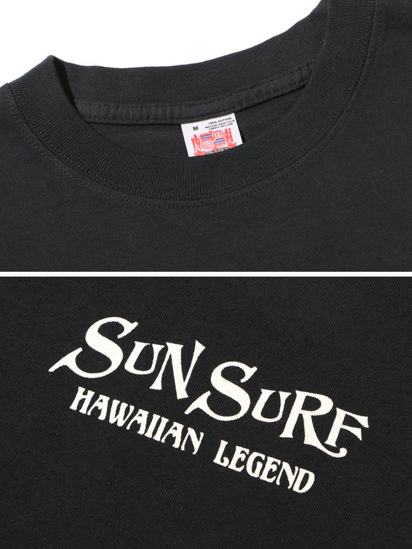 SUN SURF サンサーフ Tシャツ 半袖 曼荼羅 MANDALA Tシャツ アメリカ製 トップス 人気 再販 和柄 東洋 SS79164｜rodeobros｜08