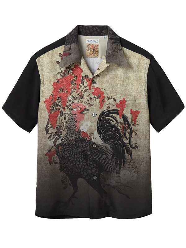 SUN SURF サンサーフ アロハシャツ ROOSTER ルースター 雄鶏
