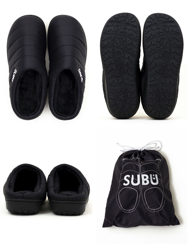 SUBU サンダル（２足）メンズ・レディース SUBU subu サンダル スブ 新作 ダウンサンダル スリッパ