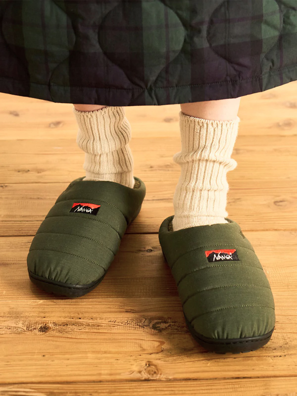 【在庫処分】NANGA SUBU スブ サンダル 2023 スリッパ メンズ レディース ナンガ 難燃素材 タキビ TAKIBI WINTER SANDAL｜rodeobros｜03