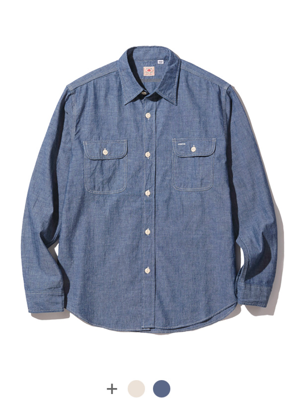 TENDERLOIN（テンダーロイン） オンブレ チェック シャツ ウール OMBRE