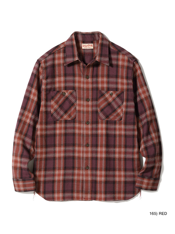 SUGAR CANE シュガーケーン シャツ 長袖 メンズ レディース オンブレ