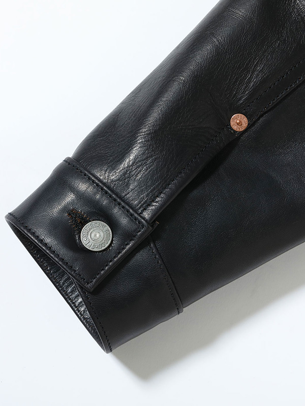 Sugar Cane Sterling ウールレザージャケット SUGAR CANE シュガーケーン ブラックホースハイド レザージャケット