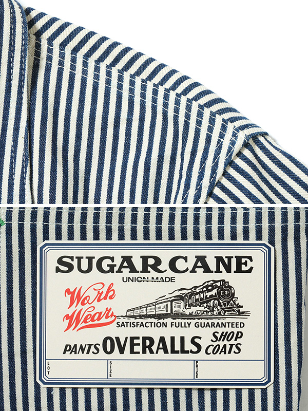 SUGAR CANE シュガーケーン ジャケット 11oz. HICKORY STRIPE WORK