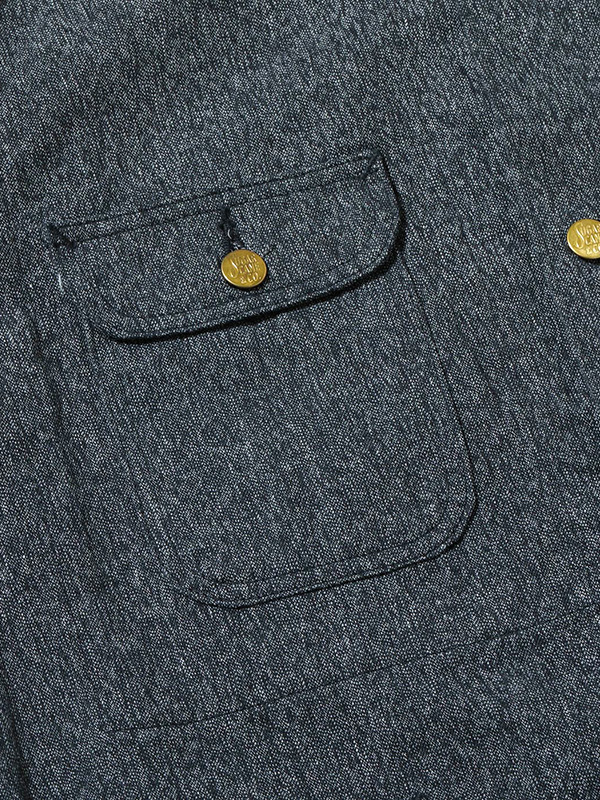 SUGAR CANE シュガーケーン ジャケット メンズ 9oz. BLACK COVERT WORK