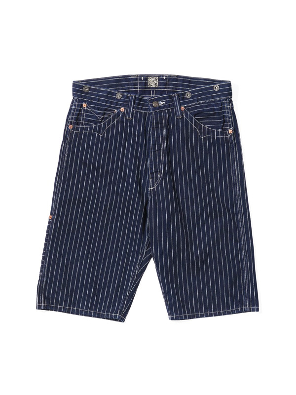 HOUSTON BILLVAN ウォバッシュストライプ ハーフパンツ ショート HOUSTON BILLVAN ウォバッシュストライプ ハーフパンツ ショート