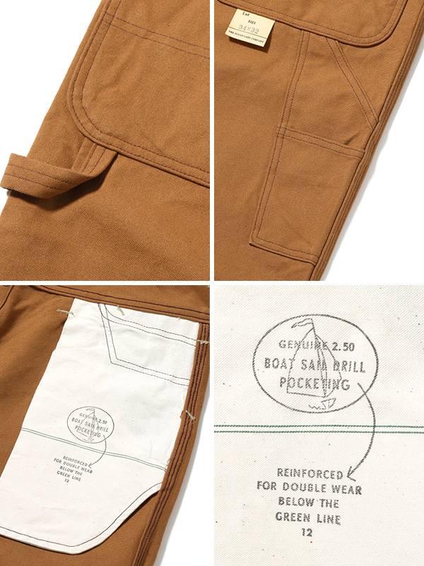 SUGAR CANE シュガーケーン ワークパンツ メンズ レディース
