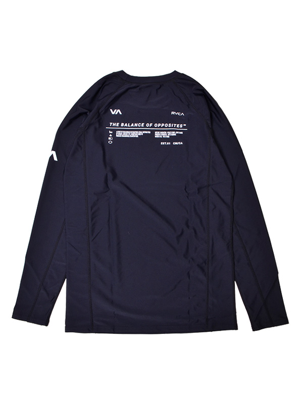 RVCA（ルーカ） Tシャツ ラッシュガード メンズ レディース 長袖