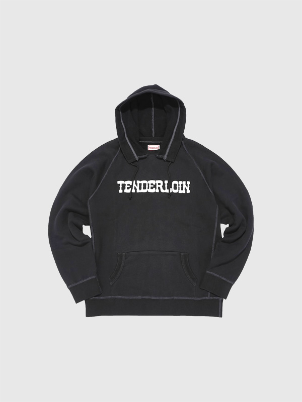 TENDERLOIN（テンダーロイン） スウェット パーカー ロゴ 後付け