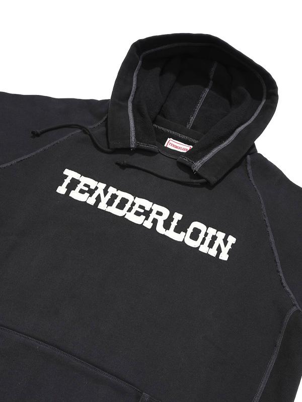 未使用品　テンダーロインORIGINAL TENDERLOIN フードパーカー HIDE AND SEEK - ×TENDERLOIN HOODED SWEATSHIRT-1 (BLACK