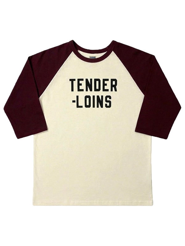 TENDERLOIN（テンダーロイン） Tシャツ 7分袖 ラグランスリーブ 綿 100