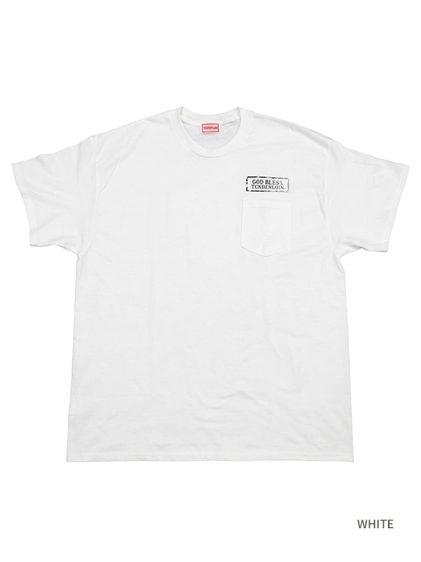tenderloin テンダーロイン ロンT 本家 正規品　白　L マシス TENDERLOIN（テンダーロイン） GOD BLESS TEE 6.0oz PREMIUM COTTON