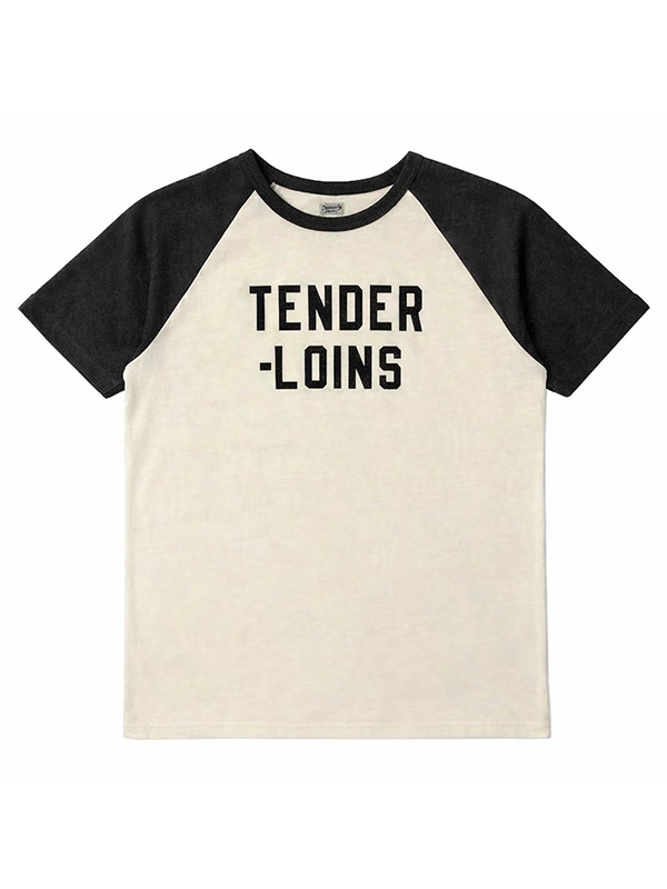 TENDERLOIN（テンダーロイン） Tシャツ 半袖 ラグランスリーブ 綿 100