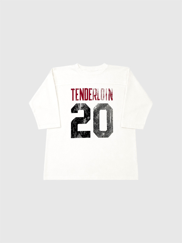 TENDERLOIN（テンダーロイン） Tシャツ フットボール 7分袖