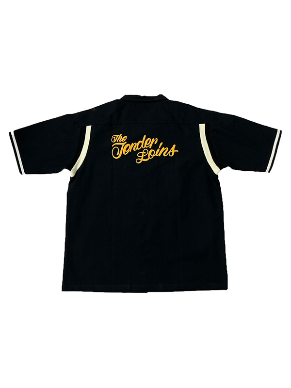 TENDERLOIN（テンダーロイン） ボーリング シャツ LOGO EMBROIDERY