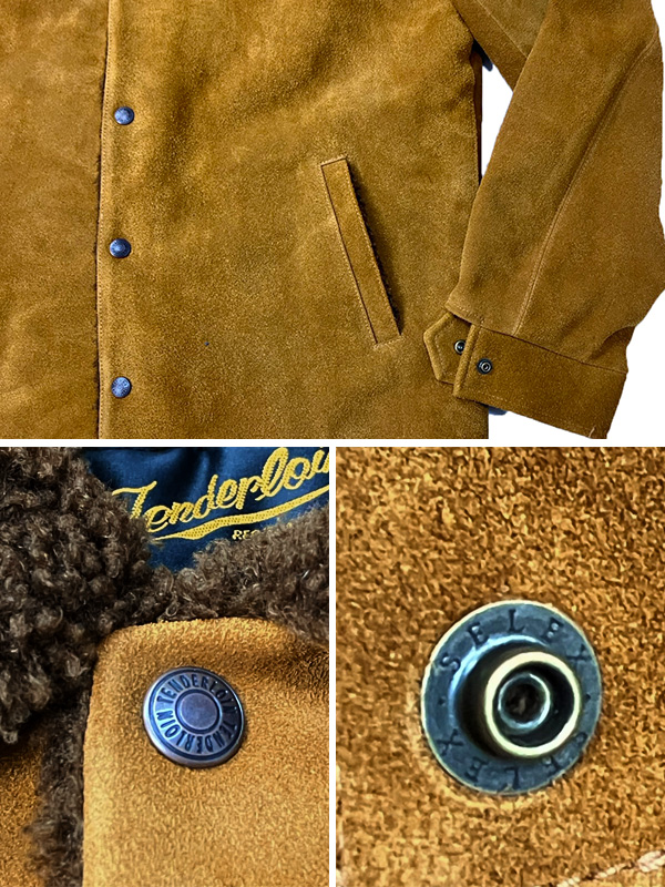 TENDERLOIN テンダーロイン サドルレザー ジャケット 本革 裏