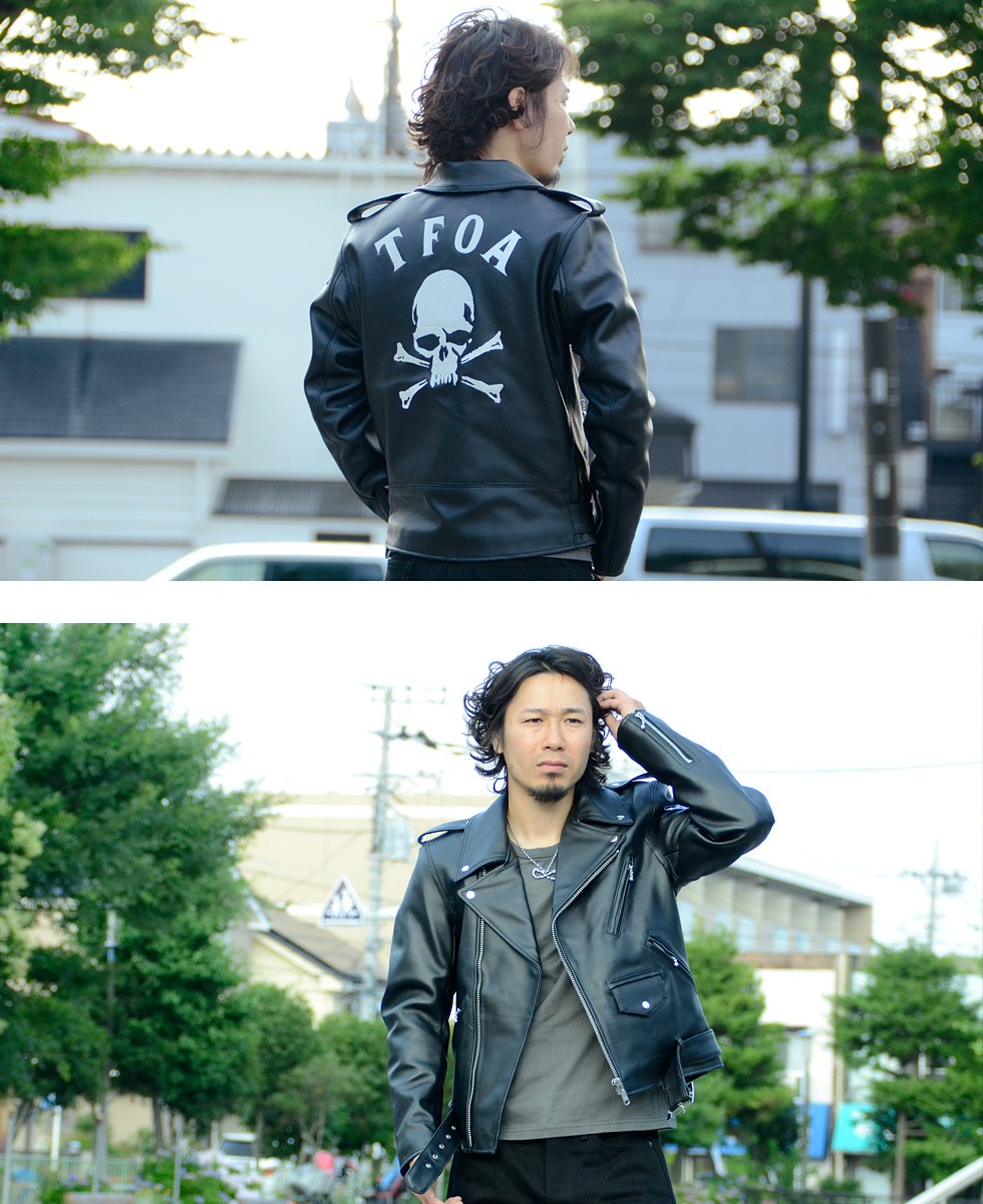 CROWS×WORST クローズ×ワースト レザー ライダース ジャケット T.F.O.A 武装戦線 村田将五 刺繍 TF-RJ07 :  tf-rj07 : RODEO BROS - 通販 - Yahoo!ショッピング