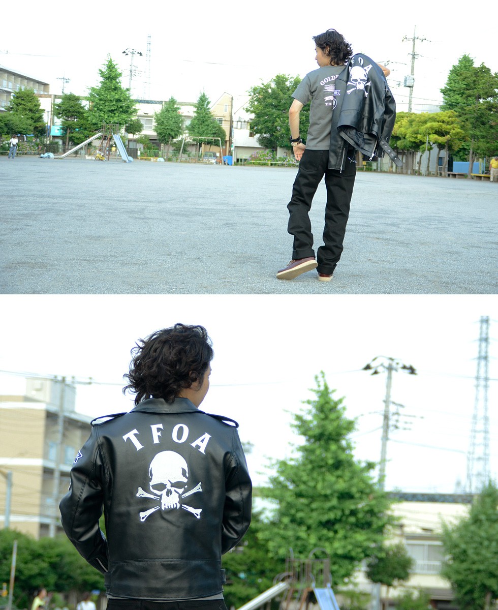 CROWS×WORST クローズ×ワースト レザー ライダース ジャケット