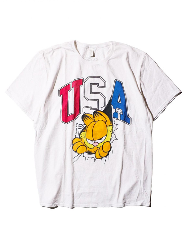 激レア ビンテージ 大判プリント 80s ガーフィールド ビックTシャツ USA 激レア ビンテージ 大判プリント 80s ガーフィールド ビックT
