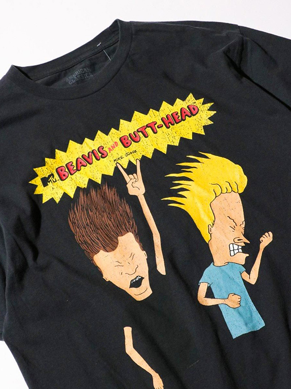 THRIFTY LOOK ビーバス バットヘッド MTV キャラクターTシャツ THRIFTY LOOK / THRIFTY 
