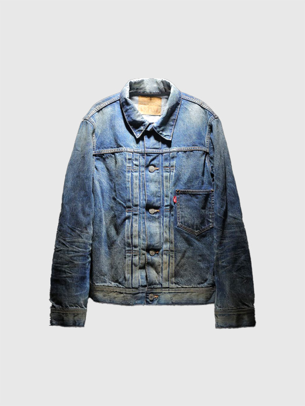 TMT デニム ジャケット メンズ 大戦モデル 1st HQ DENIM TRUCKER