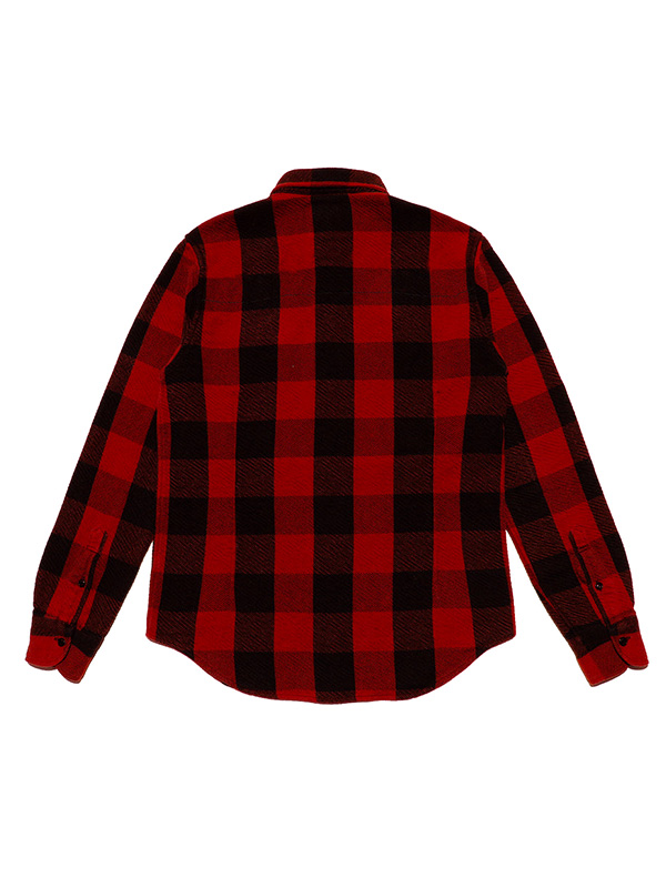 TMT バッファロー チェック シャツ メンズ レディ―ス 長袖 おしゃれ