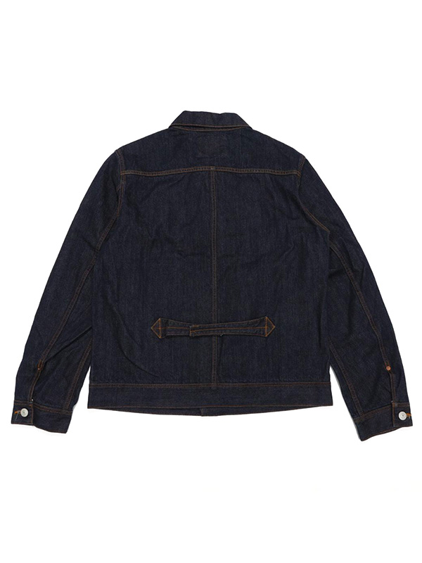 美品　濃紺　Trucker JACKET 1st 大戦モデル デニムジャケット TMT デニム ジャケット メンズ 大戦モデル 1st HQ DENIM TRUCKER