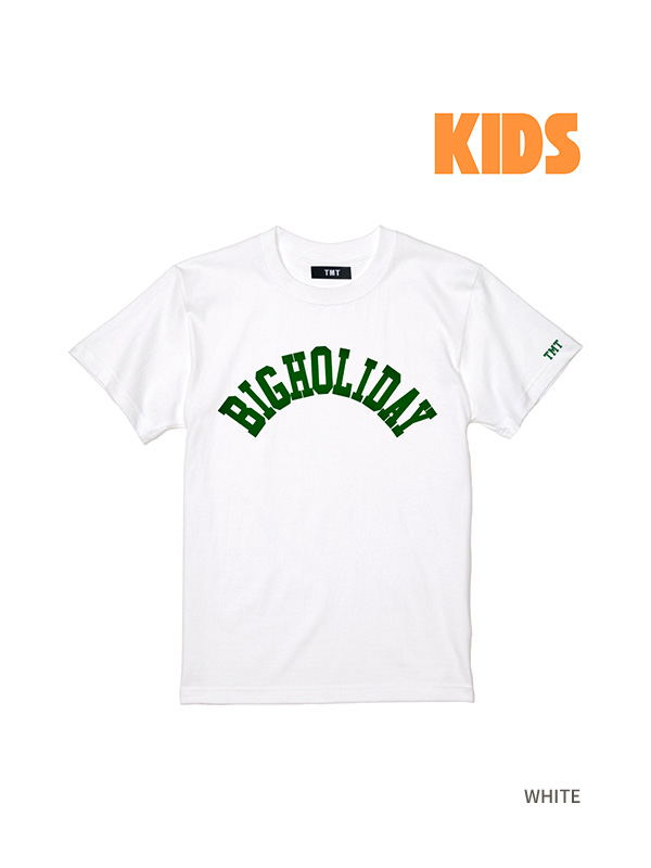 TMT TMT Tシャツ キッズ BIGHOLIDAY 綿 100% 半袖 日本製 TCSF25SP02