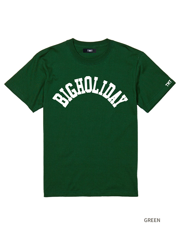 TMT TMT Tシャツ BIGHOLIDAY 綿 100% 半袖 日本製 TCSF25SP02 5.6oz