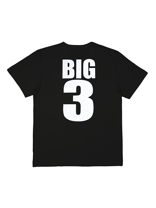 TMT Tシャツ TMT YOURS BIG 3 メンズ レディース 半袖 ブランド 綿 100％ 白 黒 おしゃれ かっこいい TCSS24SP04