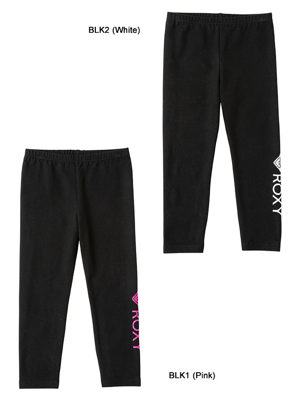 ROXY（ロキシー） レギンス キッズ 女の子 男の子 シンプル ロゴ