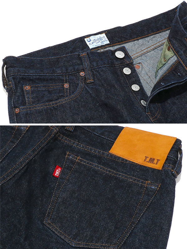 TMT デニム パンツ メンズ レディ―ス TYPE 501XX 日本製 HQ DENIM 5P