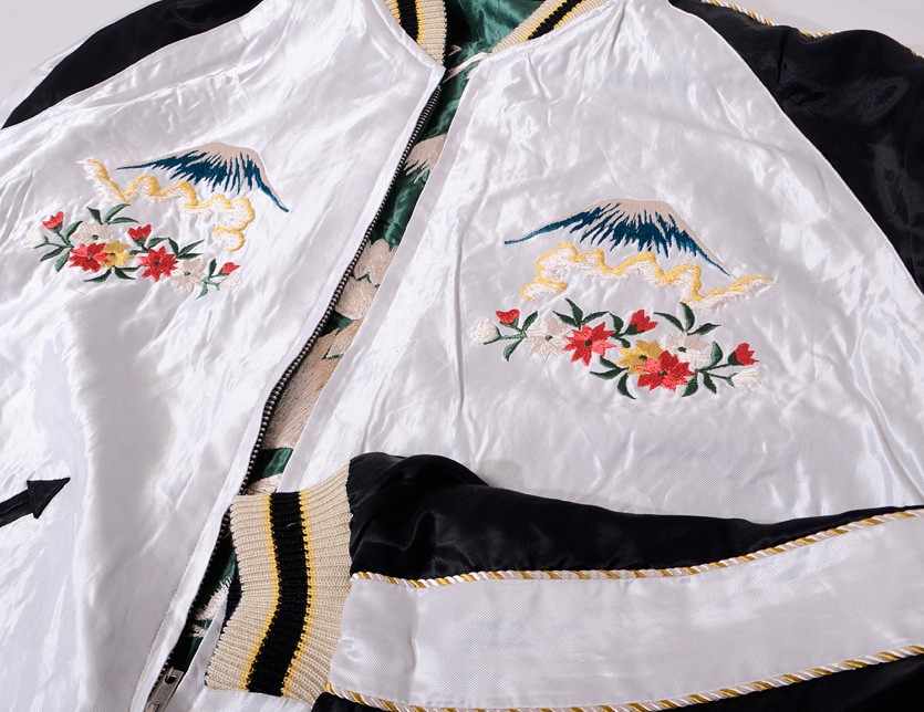 テーラー東洋　 HINOYA別注　舞妓 x EAGLE　試着のみ　L 週末値下げ テーラー東洋！スカジャン“舞妓×WHITE EAGLE”！！ : Gパン屋サカイ
