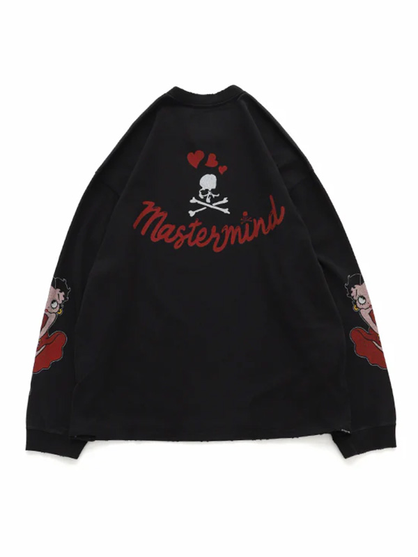 mastermind JAPAN スカルジャガードミニスカート ブラック S相当